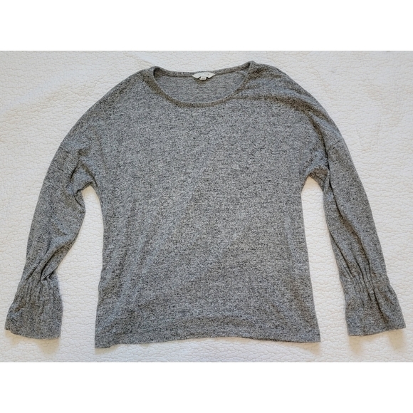 LUCKY Brand Bell Cuff Sleeve Top - Picture 1 of 4